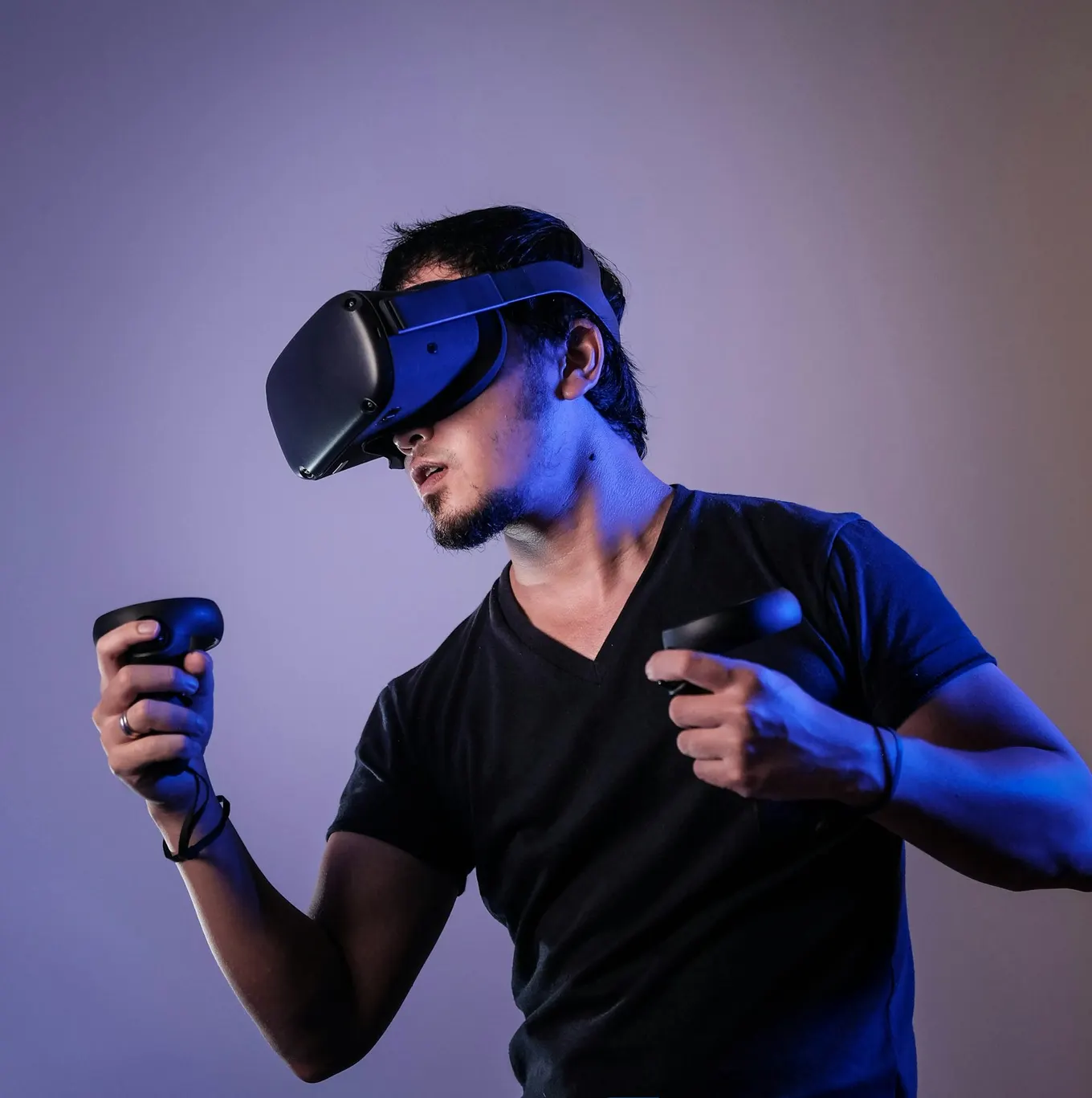Fresh enterprise AI XR training simulation hero image